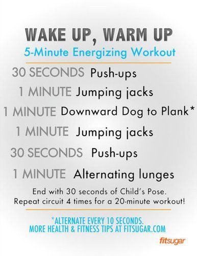 5-Minute Morning Workout