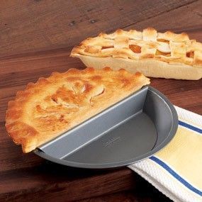 A pan that allows you to make half one flavor and half another