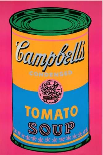 Campbells Soup Pink – Andy Warhol