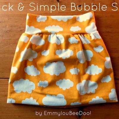 DIY Kids Bubble Skirt