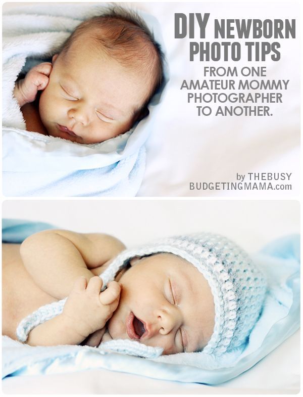 DIY Newborn Photo Tips