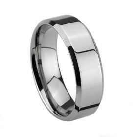 Fashion Tungsten+Titanium Ring  Price:$94.00–Groom’s ring