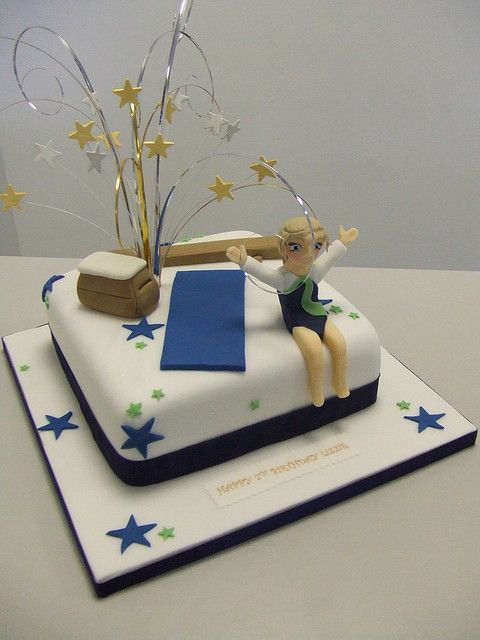 Gymnastics cake