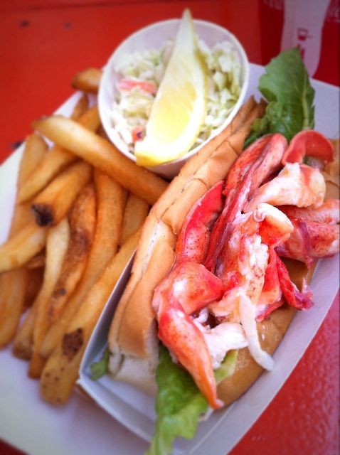 Lobster Roll in Maine