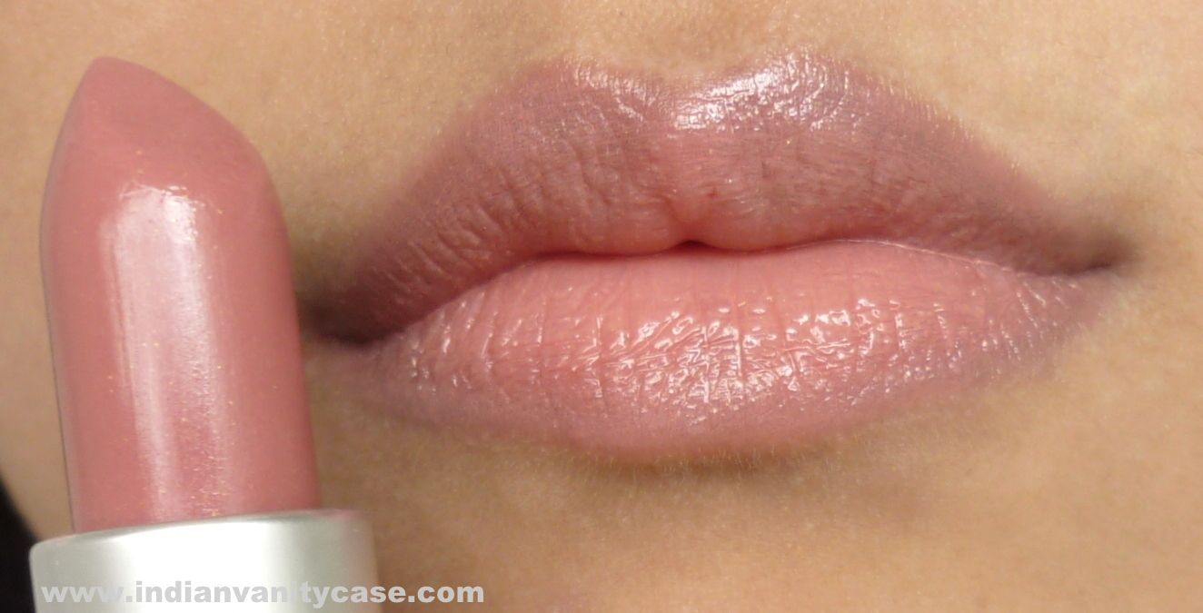 MAC Patisserie lipstick — Described as 'sheer creamy Neutral pink'..