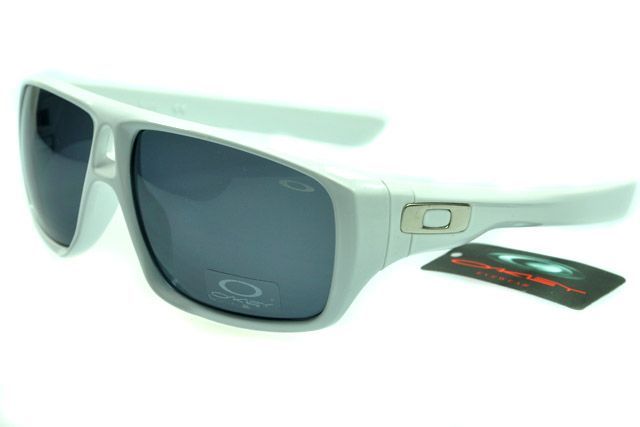 Oakley Active Sunglasses White Frame Gray Lens 0036
