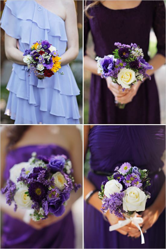 Purple Rustic Wedding