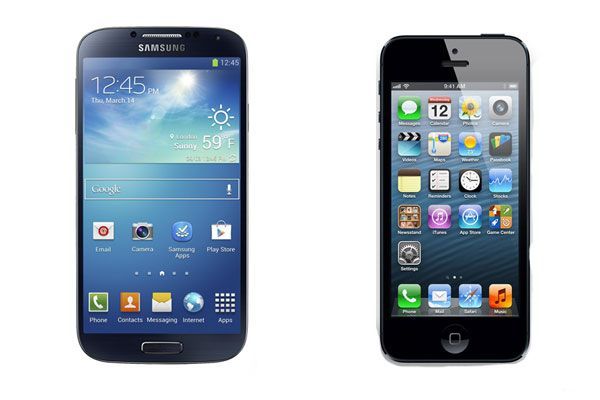 Samsung Galaxy S4 vs Apple iPhone 5: Game of Smartphones