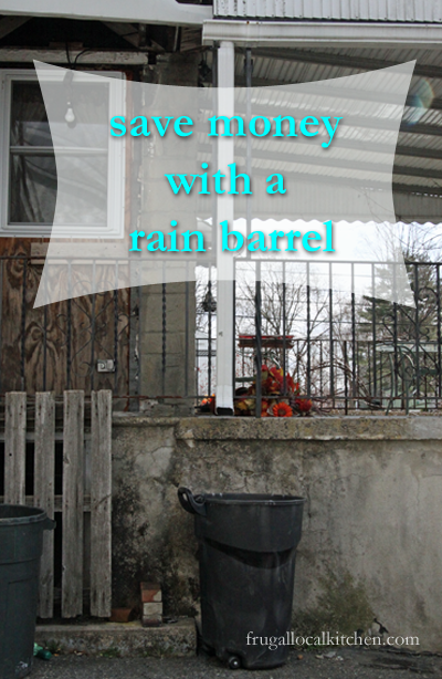 Save Money with a Simple-To-Install Rain Barrel