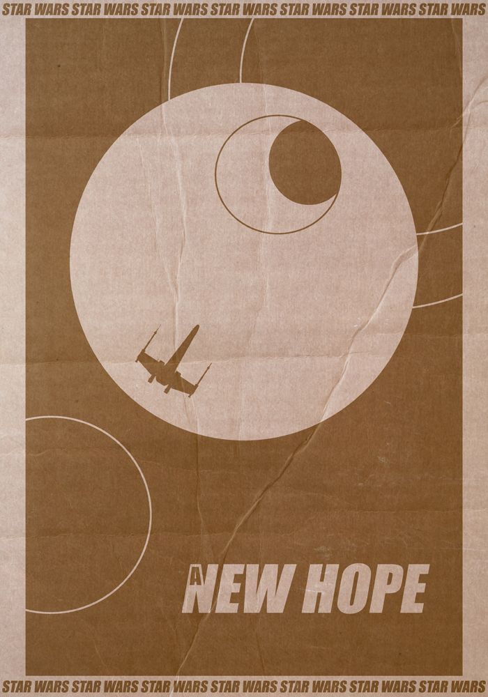 Star Wars New Hope Poster by ~StuntmanKamil