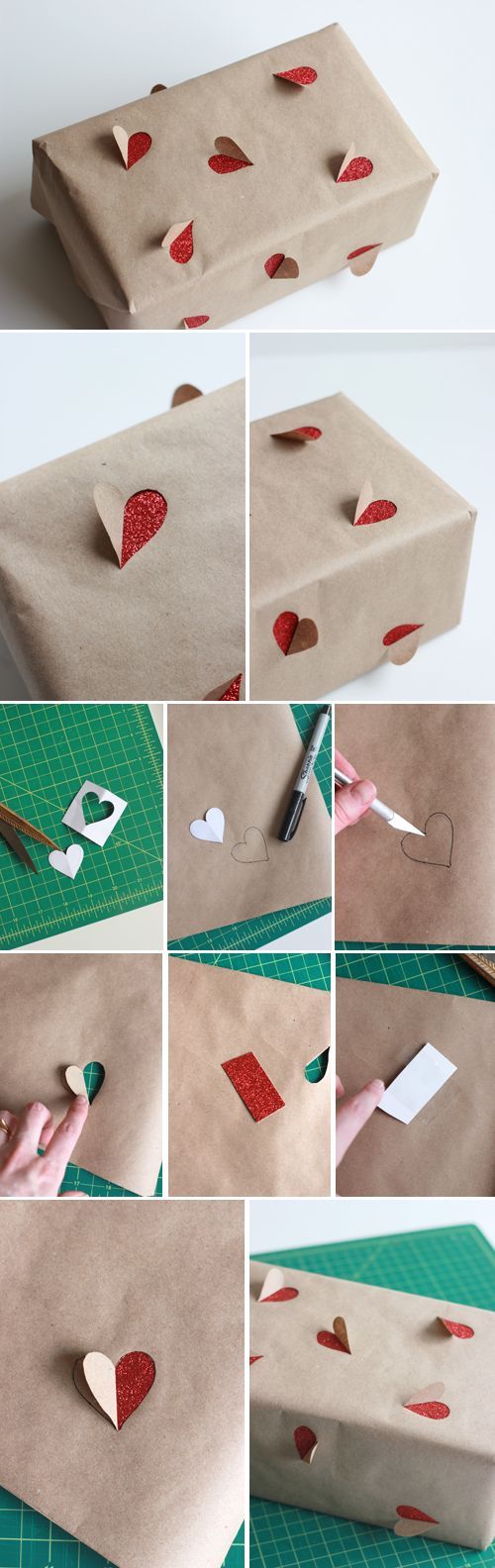 The House That Lars Built.: 2 simple Valentine's Day gift wrapping ideas