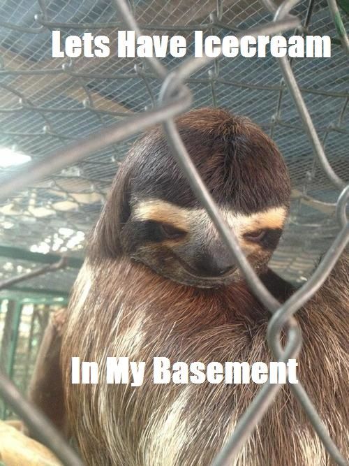What rhymes with sloth? rape.
