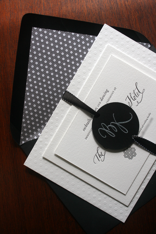 black-white-modern-blind-impression-wedding-invitation