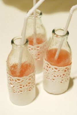super simple + super cute. You could sub with Mason jars and fill them with some