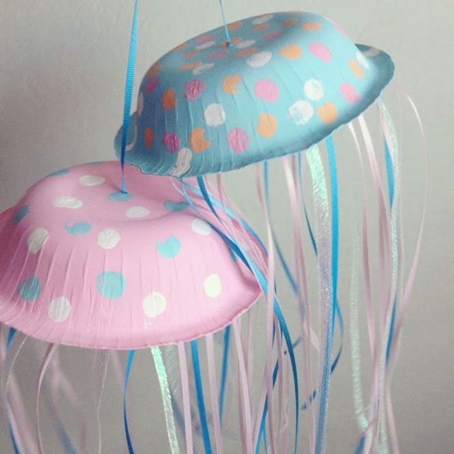 under the sea party – easy to make jelly fish :) cute