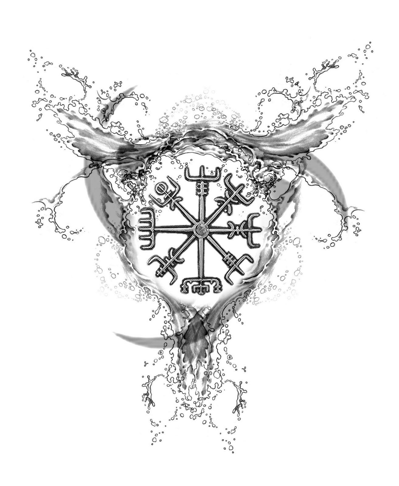 viking compass rose I want this Tattoo