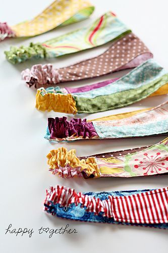 25 different DIY headband tutorials- Repinning for when I get crafty, maybe a cr