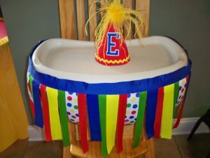 A Big Top Birthday: Circus theme birthday party. Click to visit Two Belles Event