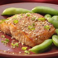 Broiled Salmon with Miso Glaze for Two