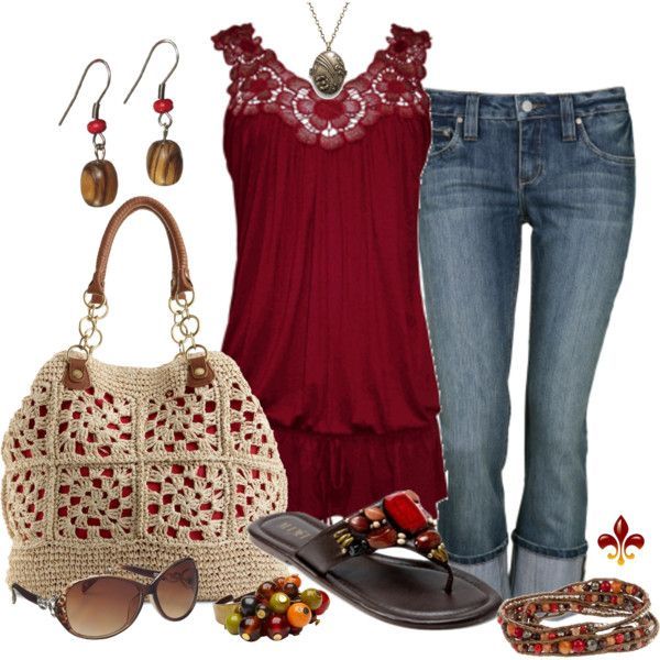 Crochet, created by hatsgaloore on Polyvore