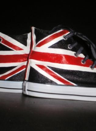 Customized Chuck Taylor's Converse Shoes,  Shoes