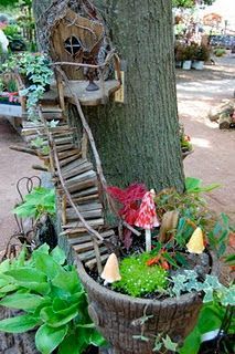 DIY fairy garden – so cute!!