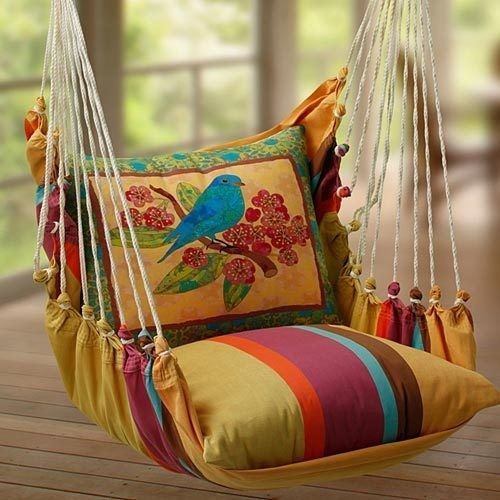 DIY hammock seat-