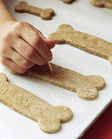 Homemade Dog biscuits: Martha Stewart