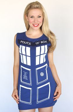 Hot Topic is now selling this TARDIS dress, courtesy of our pals at Her Universe