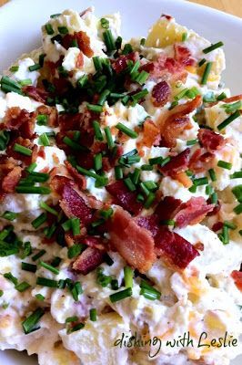 Loaded Baked Potato Salad: This quickly became a favorite last summer and we had