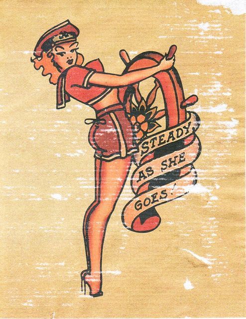 Navy Pin Up Girl Tattoos | sailor-jerry-spiced-navy-rum-poster-pin-up-tattoo_140