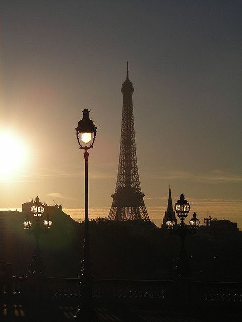 Paris sunset… Le sigh…..