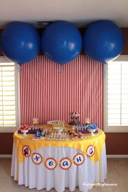 Photo 2 of 14: Curious George / Birthday "NOAH'S 2ND BDAY PARTY" |