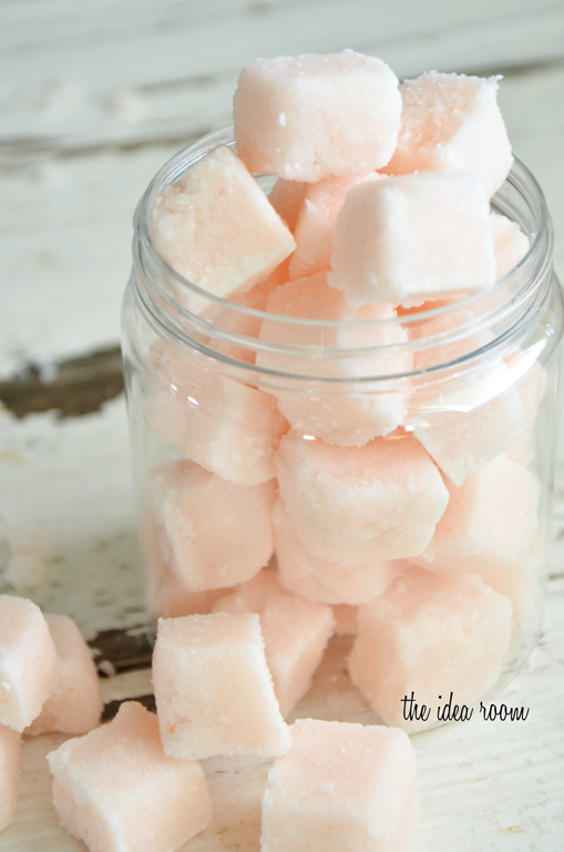 Sugar Scrub Cubes Recipe – The Idea Room