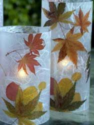 Thanksgiving Crafts Preschool Craft Candle Votive. these are beautiful. Kids kno