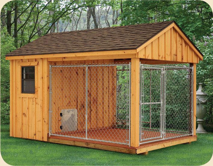 The Dog Kennel Collection: Dog Kennels – Dog Houses.  This would be nice for the