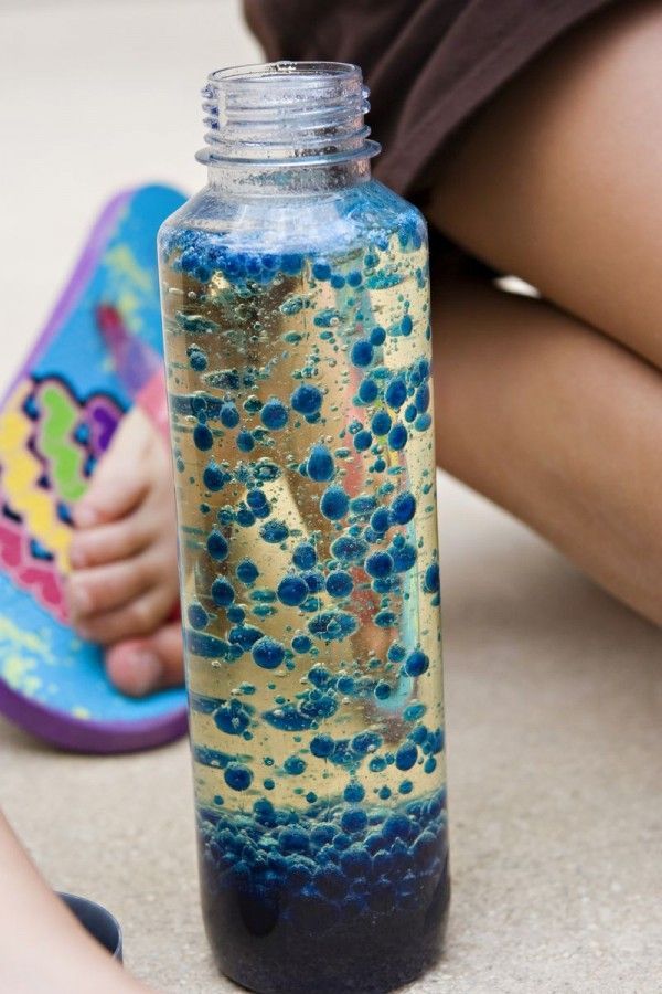 What a fun craft for the kids-- make your own lava lamp!     #kids #children #cr