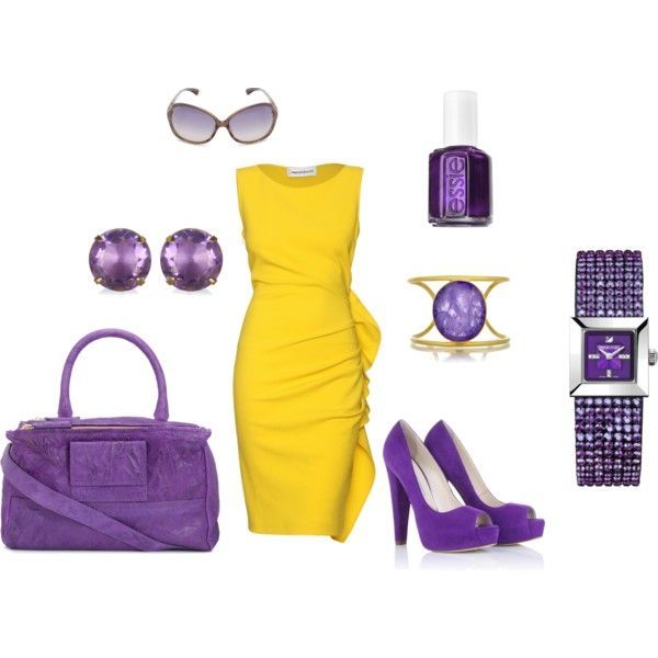 Yellow Poppin’ Purple