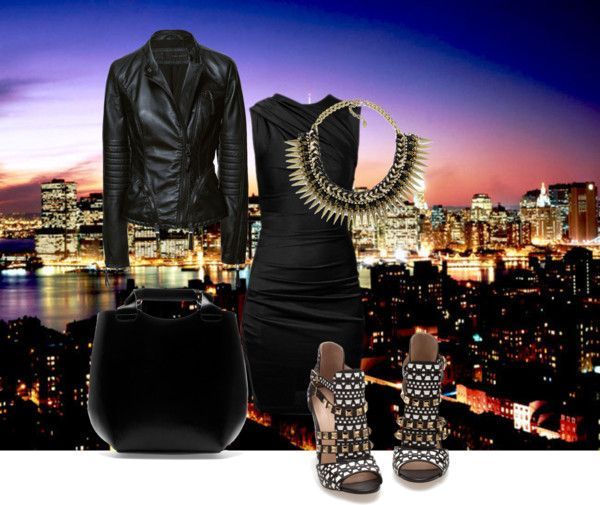"night life.." by marufah-chavoos on Polyvore