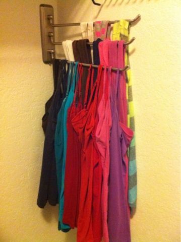 tank top organization – ooh! instead of wasting drawers