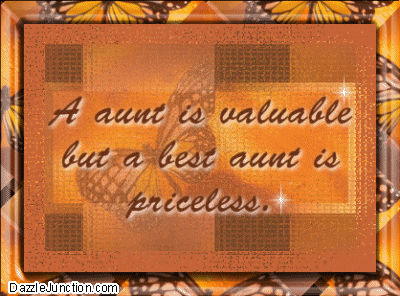 Aunt quote perfect for Great Aunt Jean.