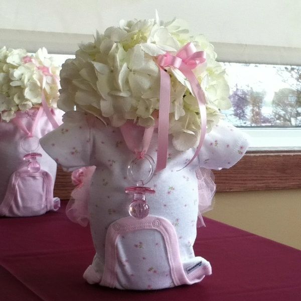 Baby Shower centerpieces or use tutus for baby girl's birthday party
