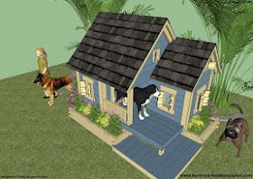 DIY dog house| diamond is going to love her dog house