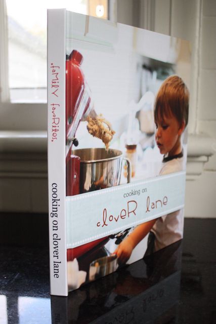 Make your own cookbook – add your own family photos and recipes. I love this as