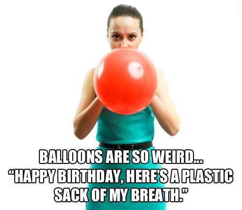Never thought of them like that. Helium balloons are different though yes?