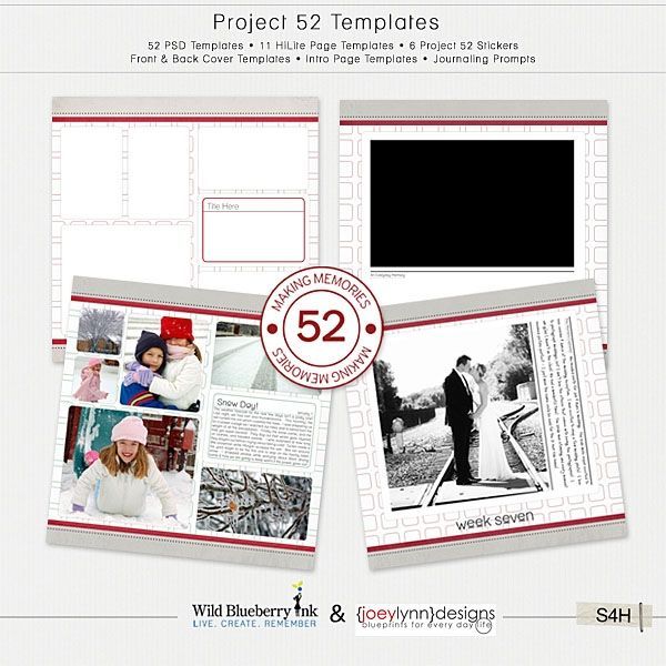 Project 52 Templates