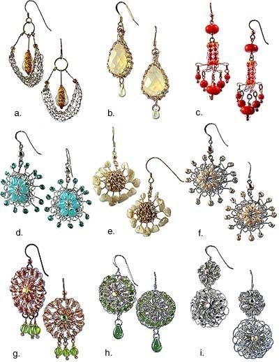 pretty, pretty #earrings #diy #beading #crafts #jewelry