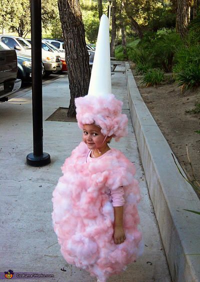 Cotton candy | Creative Halloween costumes for adults, children and pets | Deser