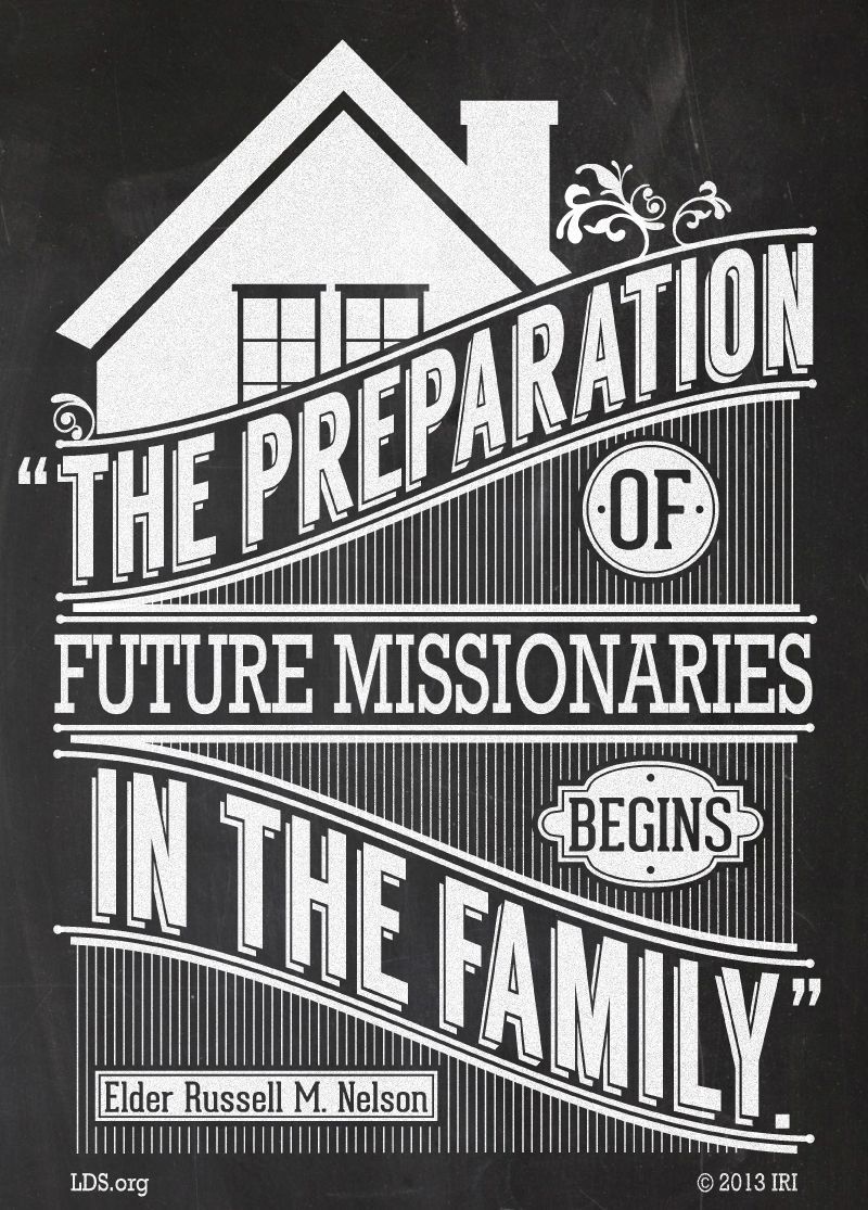 Create a mini-missionary training center in your home as you help your children