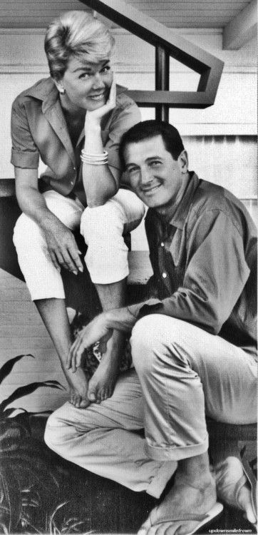 Doris Day & Rock Hudson, circa 1959